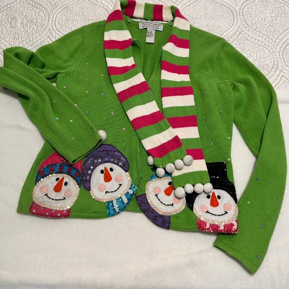 Unique Vintage - Ugly Christmas Sweater - Picture 1 of 8